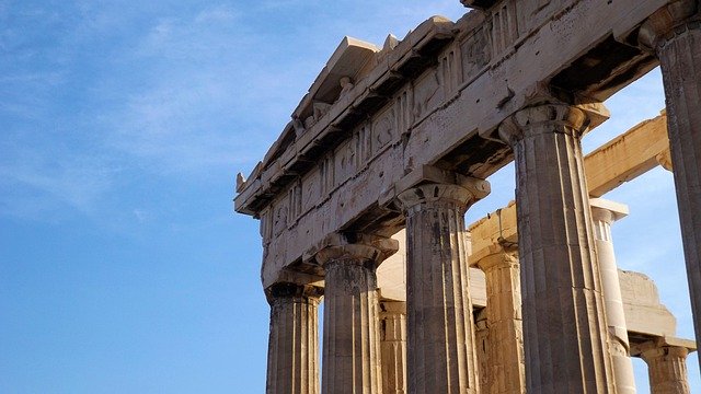 Download gratuito Monumento dell'Acropoli in Grecia - foto o immagine gratuita da modificare con l'editor di immagini online di GIMP