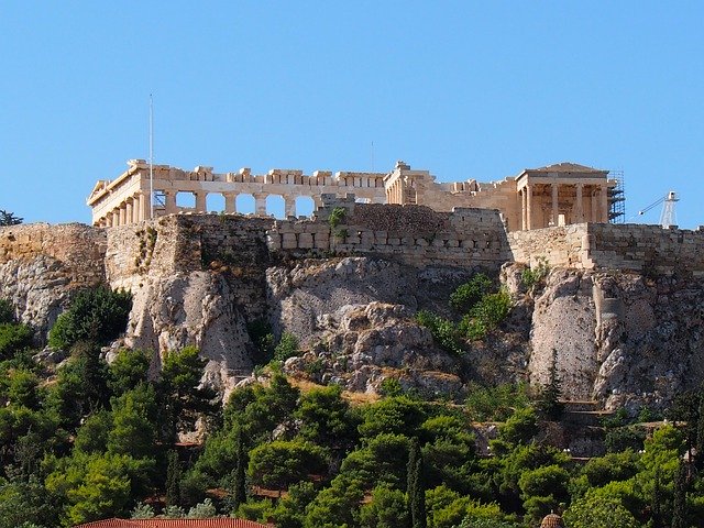 Template Photo Acropolis Temple Of Athena Athens -  for OffiDocs