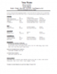 Free download Acting Resume Template 1 DOC, XLS or PPT template free to be edited with LibreOffice online or OpenOffice Desktop online