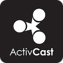 ActivCast Sender  screen for extension Chrome web store in OffiDocs Chromium