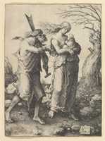 Free download Adam and Eve after the Expulsion free photo or picture to be edited with GIMP online image editor