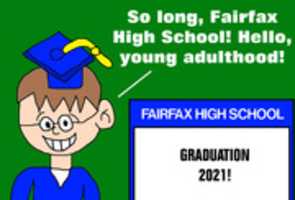 Free download Adam Graduated From Fairfax High School! ( Graduation 2021) free photo or picture to be edited with GIMP online image editor