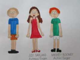 Free download Adam, Mickey Rooney and Judy Garland (All Young) free photo or picture to be edited with GIMP online image editor