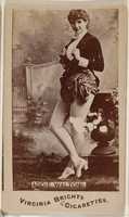 Free download Addie Walton, from the Actors and Actresses series (N45, Type 1) for Virginia Brights Cigarettes free photo or picture to be edited with GIMP online image editor