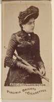 Free download Adelaide Harrington, from the Actors and Actresses series (N45, Type 1) for Virginia Brights Cigarettes free photo or picture to be edited with GIMP online image editor
