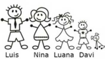 Free download Adesivos Familia Feliz Diferentes free photo or picture to be edited with GIMP online image editor