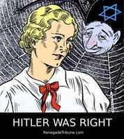 Free download AdolfHitlerWasRightHitlerDidNothingWrongDankMemeRenegadeTribune free photo or picture to be edited with GIMP online image editor