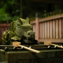 A Dragon Stone Fountain in a Temple in Kyoto, Japan  screen for extension Chrome web store in OffiDocs Chromium