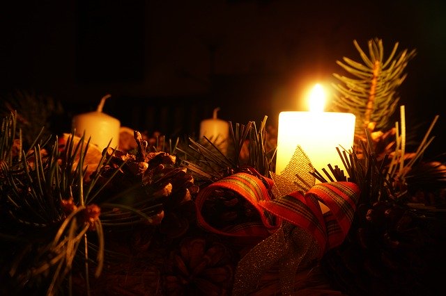 Gratis download Advent Candle The Darkness - gratis foto of afbeelding om te bewerken met GIMP online afbeeldingseditor