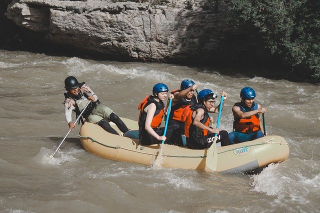 دانلود رایگان قالب عکس Adventure River Rafting برای ویرایش با ویرایشگر تصویر آنلاین GIMP