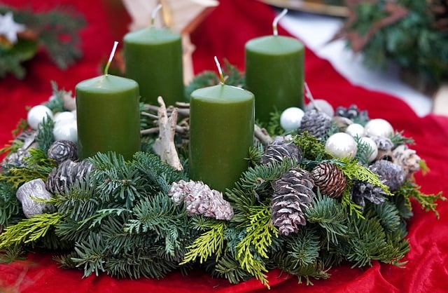 Muat turun percuma advent wreath advent candles gambar percuma untuk diedit dengan editor imej dalam talian percuma GIMP