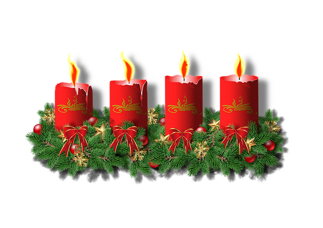 Template Photo Advent Wreath Christmas -  for OffiDocs