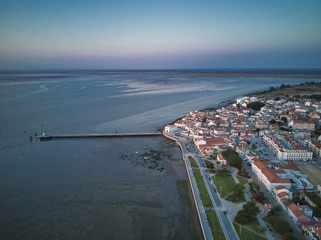 تنزيل مجاني Aerial Landscape City - صورة مجانية أو صورة لتحريرها باستخدام محرر الصور عبر الإنترنت GIMP