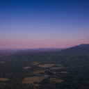 Aerial View of Mountainous Landscape at Dusk  screen for extension Chrome web store in OffiDocs Chromium