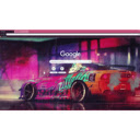 Aesthetic JDM pink theme  screen for extension Chrome web store in OffiDocs Chromium