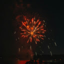 A Fireworks Display in the Night Sky  screen for extension Chrome web store in OffiDocs Chromium
