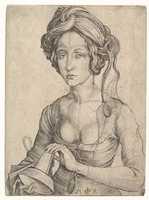 Free download A Foolish Virgin in Half-Figure free photo or picture to be edited with GIMP online image editor