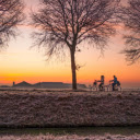 Afternoon sunset  screen for extension Chrome web store in OffiDocs Chromium