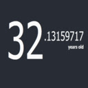 Age Counter MeaVana  screen for extension Chrome web store in OffiDocs Chromium