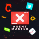 Agent Master  screen for extension Chrome web store in OffiDocs Chromium