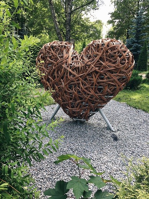 Free download a heart love the park summer free picture to be edited with GIMP free online image editor