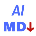 AI Chat Exporter  screen for extension Chrome web store in OffiDocs Chromium