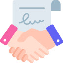 AI Contract Generator  screen for extension Chrome web store in OffiDocs Chromium