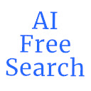 AI Free Search  screen for extension Chrome web store in OffiDocs Chromium