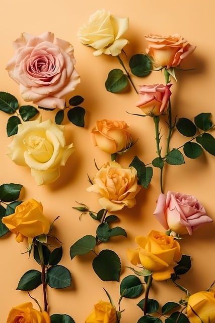 Free download ai generated flower rose plant free picture to be edited with GIMP free online image editor