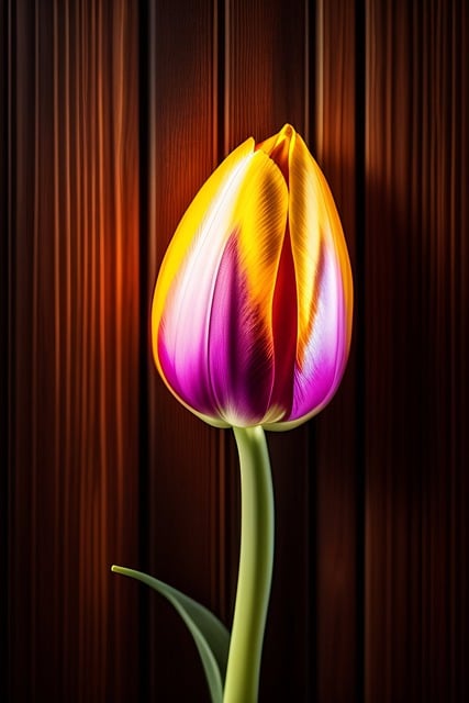 Libreng pag-download ai nakabuo ng bulaklak tulip libreng larawan na i-edit gamit ang GIMP libreng online na editor ng imahe