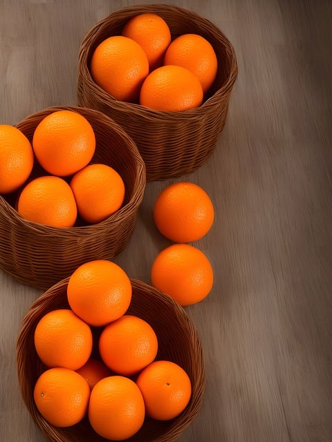免费下载 ai 生成的橙子水果健康免费图片可使用 GIMP 免费在线图像编辑器进行编辑