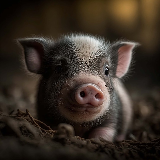 Free download ai generated piglet pig animal free picture to be edited with GIMP free online image editor