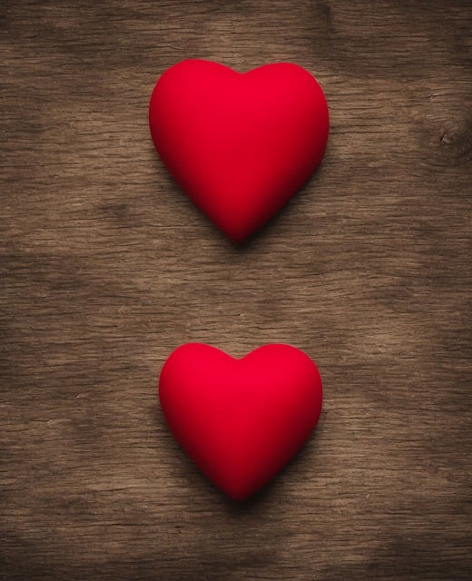 Free download ai generated red heart free picture to be edited with GIMP free online image editor