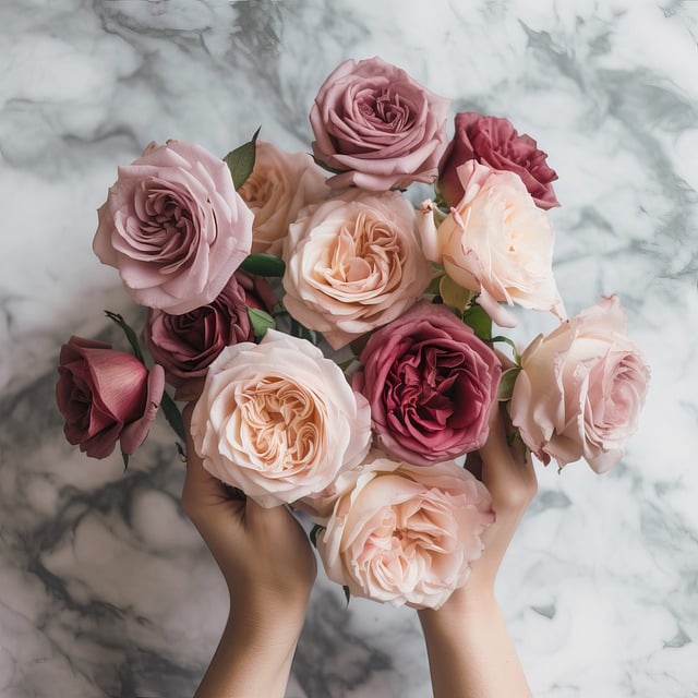 Free download ai generated roses flowers bouquet free picture to be edited with GIMP free online image editor