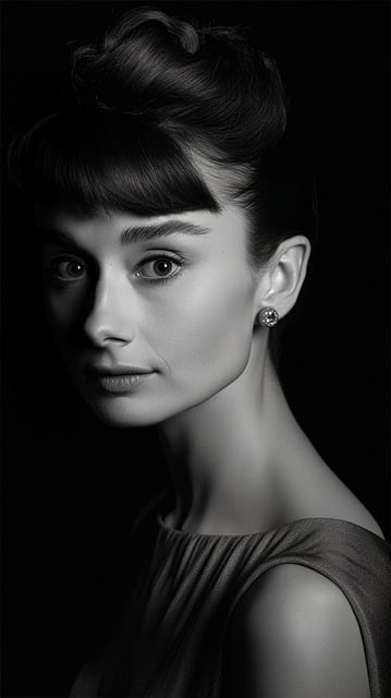 Free download ai generated woman audrey hepburn free picture to be edited with GIMP free online image editor
