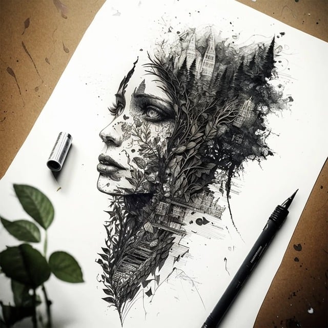 Free download ai generated woman forest free picture to be edited with GIMP free online image editor
