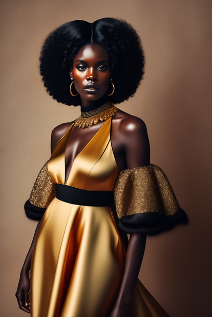Free download ai generated woman strong afro free picture to be edited with GIMP free online image editor