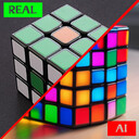 AI Image Detector  screen for extension Chrome web store in OffiDocs Chromium
