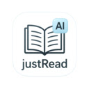 AI Just Read – Smarter Reader Mode with Article Summaries  screen for extension Chrome web store in OffiDocs Chromium