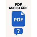 AI PDF Assistant  screen for extension Chrome web store in OffiDocs Chromium