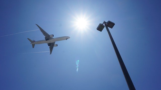 Free download Aircraft Sun Sky -  free photo or picture to be edited with GIMP online image editor