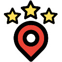 AI Reviews Summary for Google Maps  screen for extension Chrome web store in OffiDocs Chromium