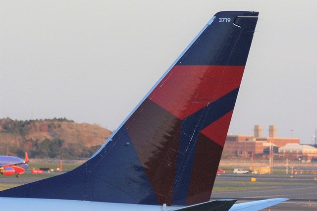 Free download airline decals delta blue red free picture to be edited with GIMP free online image editor