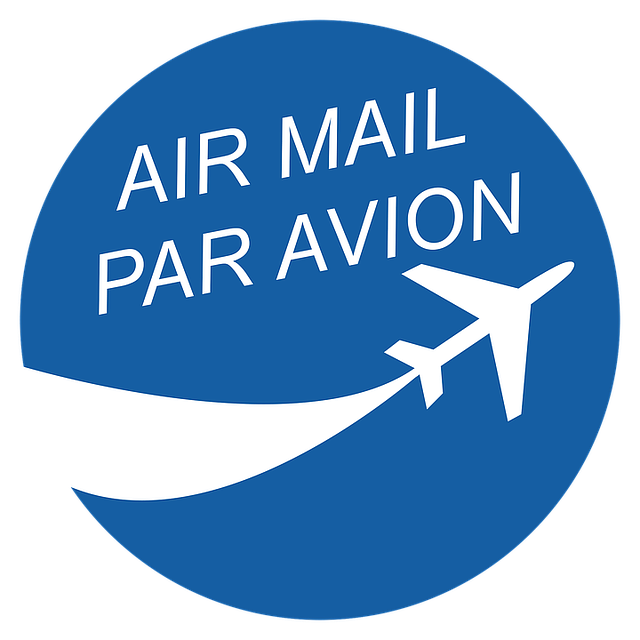 Descarga gratuita del logotipo de Air Mail Par Avion: ilustración gratuita para editar con el editor de imágenes en línea gratuito GIMP