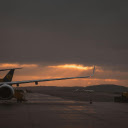 Airplane Wing Against a Dramatic Sunset in Ankara  screen for extension Chrome web store in OffiDocs Chromium