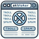 akbloker  screen for extension Chrome web store in OffiDocs Chromium