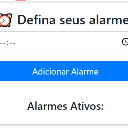 Alarme do Chrome  screen for extension Chrome web store in OffiDocs Chromium