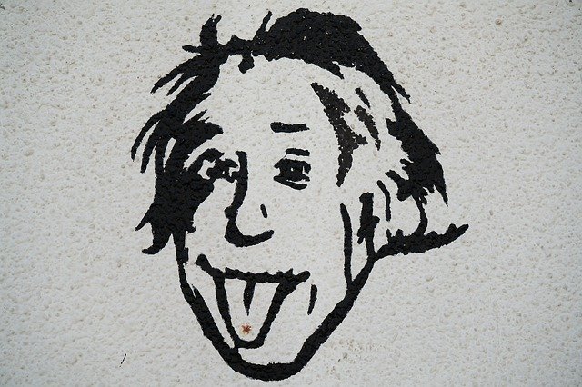 Téléchargement gratuit Albert Einstein Science Painting - photo ou image gratuite à éditer avec l'éditeur d'images en ligne GIMP