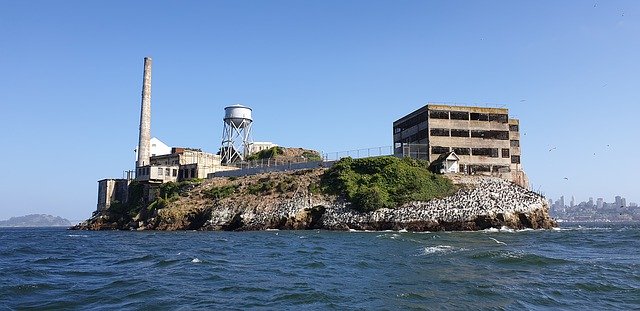 Téléchargement gratuit d'Alcatraz San Francisco Cal - photo ou image gratuite à éditer avec l'éditeur d'images en ligne GIMP