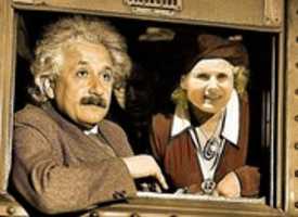 Free download ALFRED EINSTEIN AND LADY SCOTT  free photo or picture to be edited with GIMP online image editor